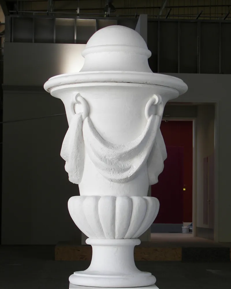 Gipsvase